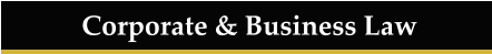Corporate & Business Law