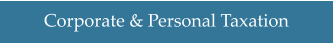 Corporate & Personal Taxation
